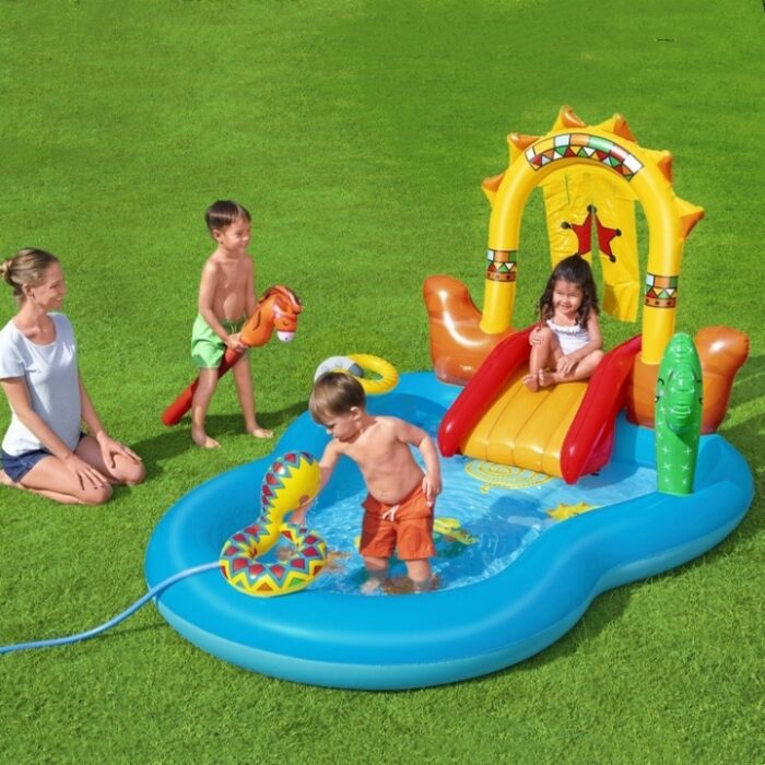 Wild West Fountain Entertainment Inflatable Pool - Image 1