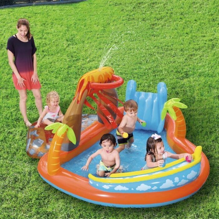 Volcano Amusement Fountain Entertainment Inflatable Pool - Image 1