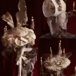 Bunny ear dome hat for Christmas