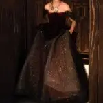 Dark Rose Toasting Dress